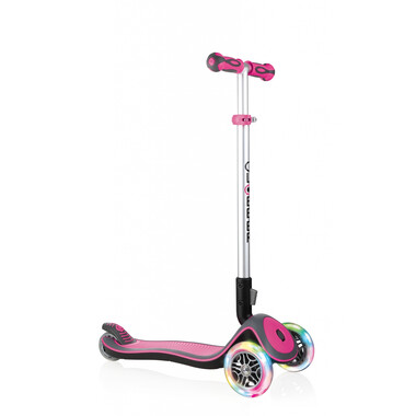 GLOBBER Elite Deluxe Scooter Pink/Grey 2021 0